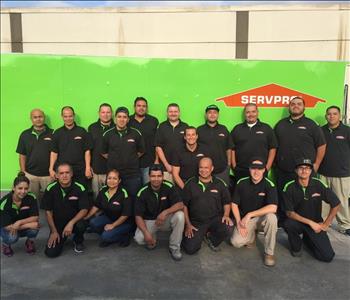 Group Photo, team member at SERVPRO of Costa Mesa