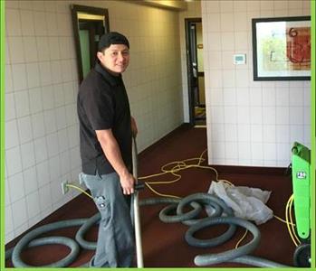 Always with a Smile, team member at SERVPRO of Costa Mesa